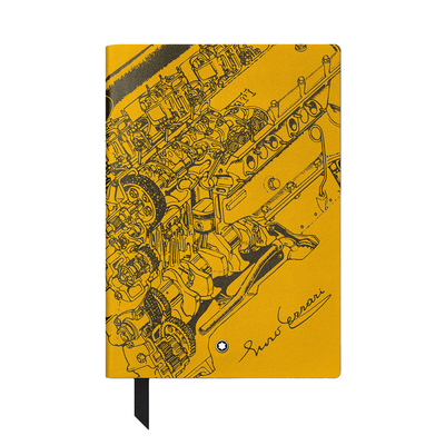 Montblanc Great Characters Enzo Ferrari Giallo Modena Notebook 134717