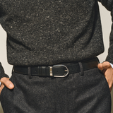 Montblanc Horseshoe Reversible Black-Black Belt 198410