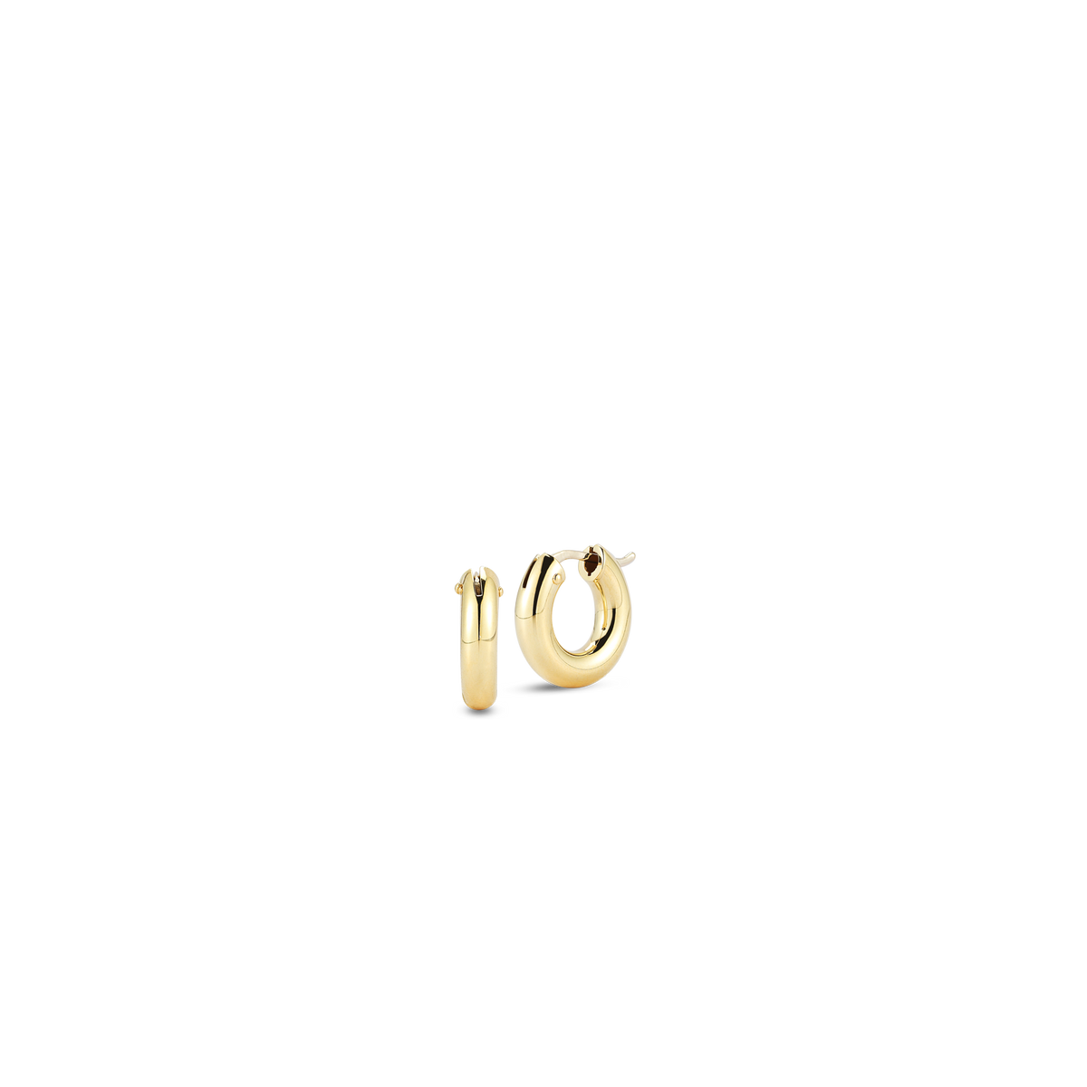 Roberto Coin Designer Gold Hoop Earring 210004AYER00