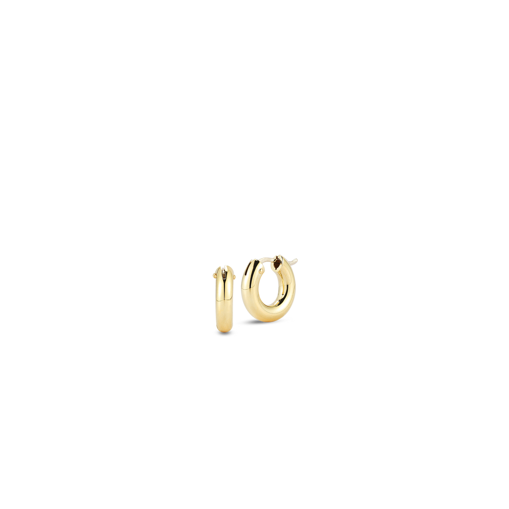 Roberto Coin Designer Gold Hoop Earring 210004AYER00