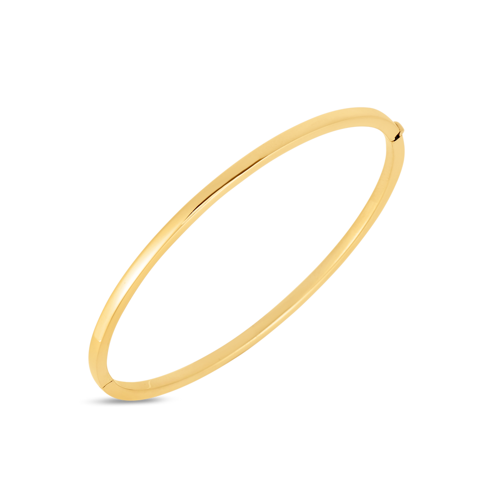 Roberto Coin Designer Gold Bangle Bracelet 269020AYBA00