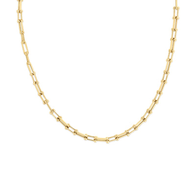 Roberto Coin Designer Gold Paperclip Necklace 5310208AY170