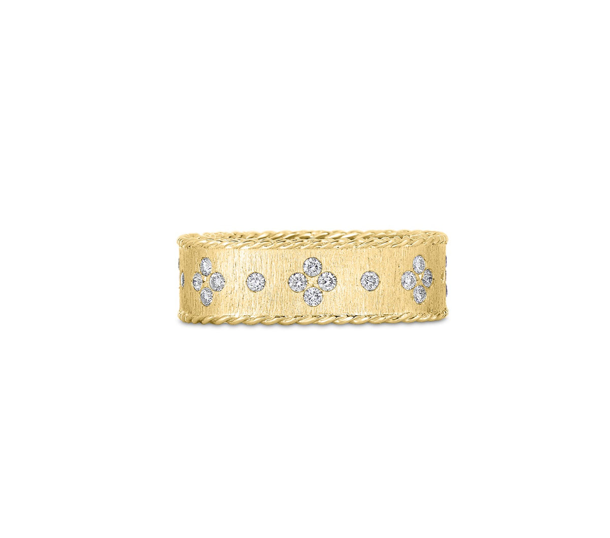 Roberto Coin Princess Flower Diamonds Ring 7771211AY65X