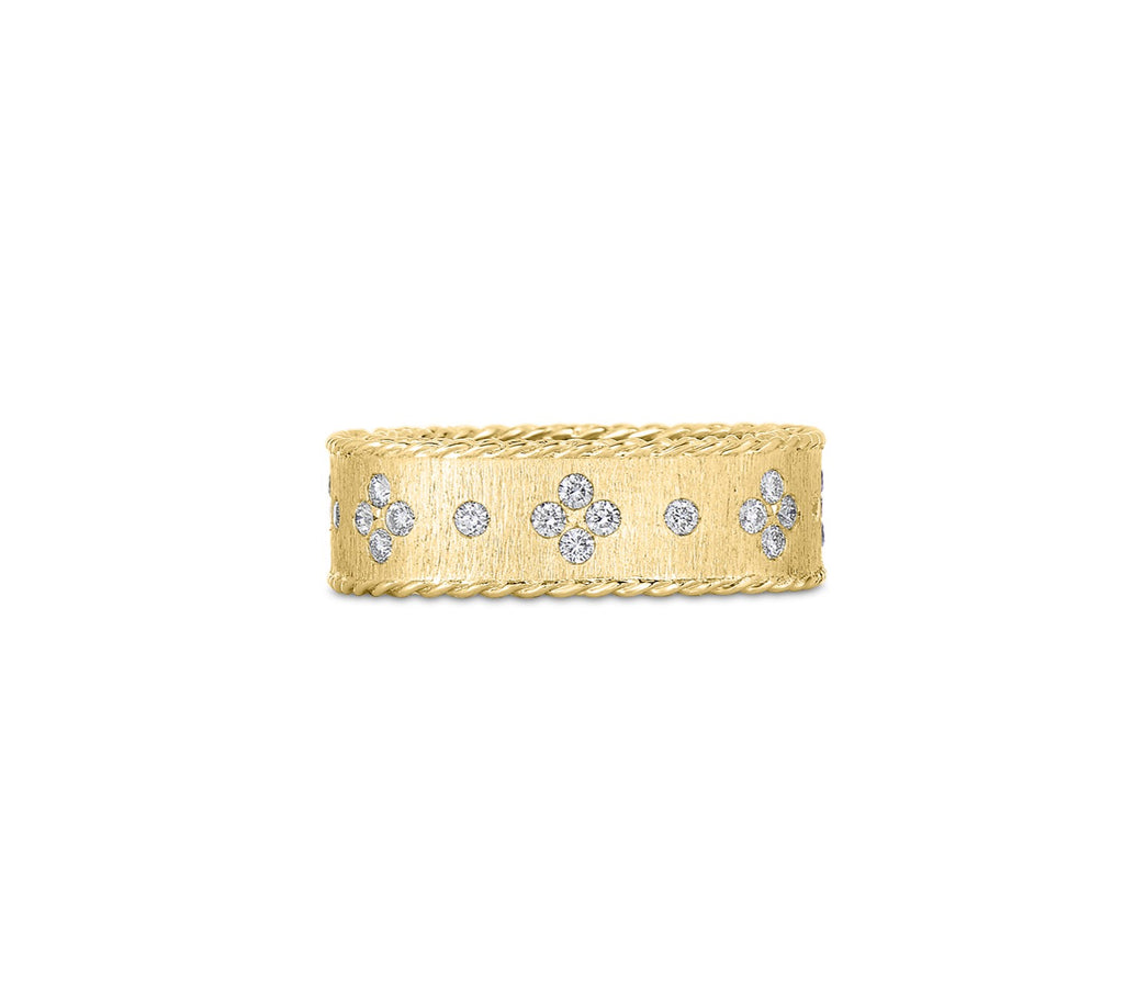 Roberto Coin Princess Flower Diamonds Ring 7771211AY65X