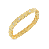 Roberto Coin Princess Flower Diamonds Bangle Bracelet 7771211AYBAX