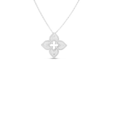 Roberto Coin Venetian Princess Flower Diamond Necklace 7772824AWCHX