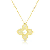 Roberto Coin Venetian Princess Diamond Flower Necklace 7772824AYCHX