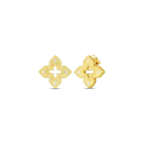 Roberto Coin Venetian Princess Flower Diamond Stud Earring 7772824AYERX