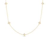 Roberto Coin Love in Verona Flower Diamonds Necklace 7773286AY17X