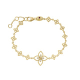 Roberto Coin Princess Flower Diamond Bracelet 7773797AYLBX