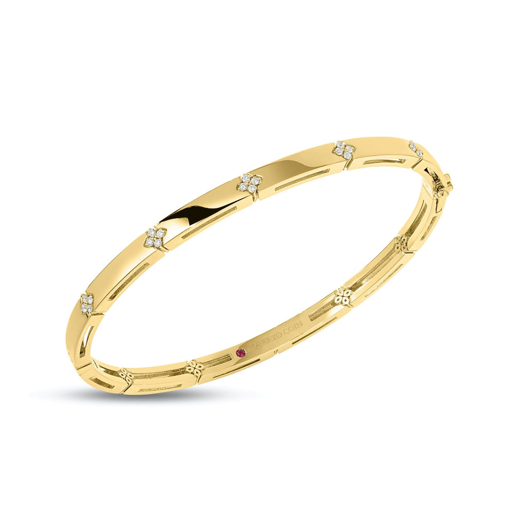 Roberto Coin Love in Verona Diamond Bangle Bracelet 7773860AYBAX