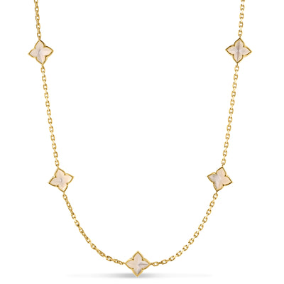 Roberto Coin Venetian Princess Flower Necklace 7773881AY18M