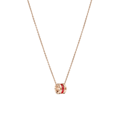 Chopard Ice Cube  Red Hyceram Necklace 797005-9001