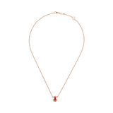 Chopard Ice Cube  Red Hyceram Necklace 797005-9001