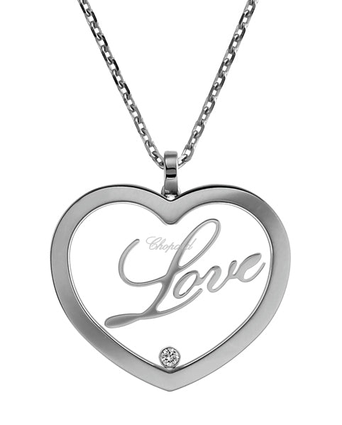 Chopard Happy Diamonds Heart Love Necklace 797615-1001
