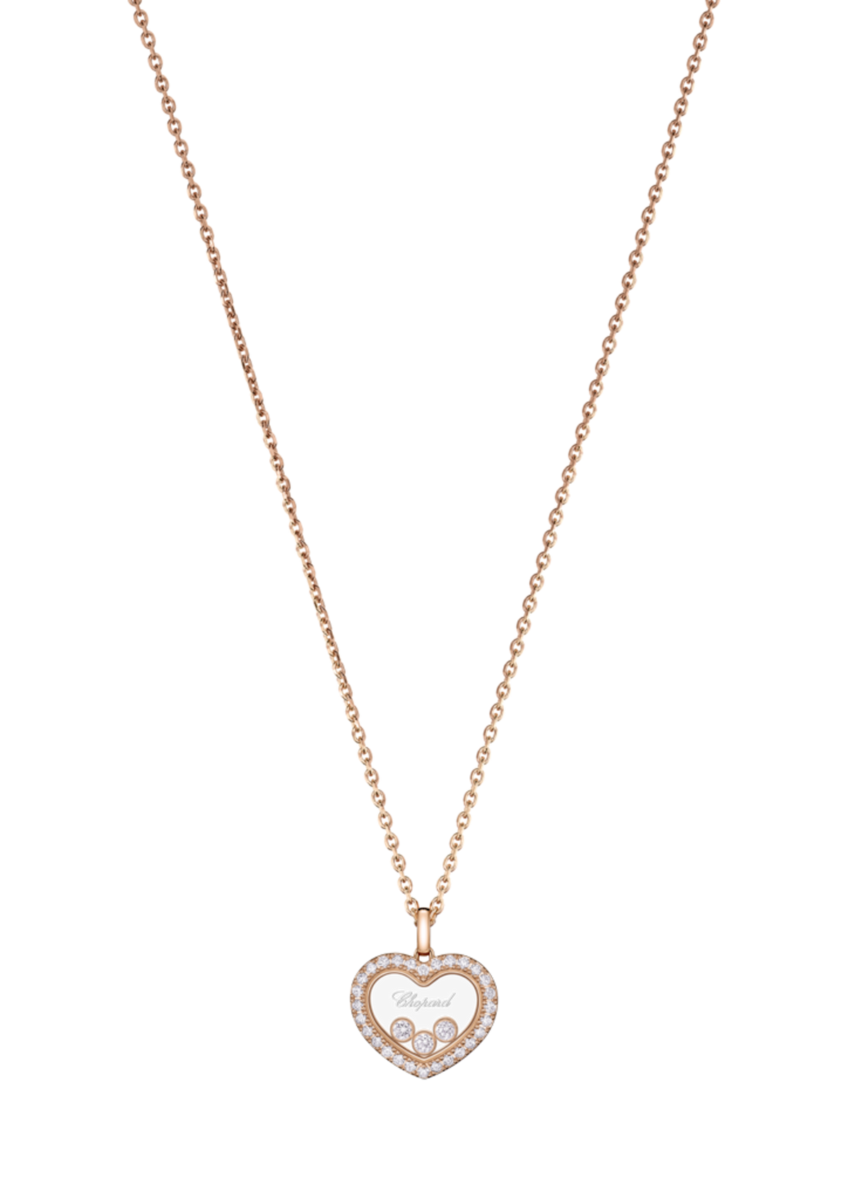 Chopard Happy Diamonds Heart Necklace 79A193-5201
