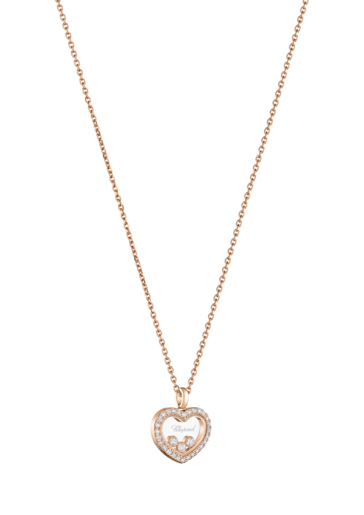 Chopard Happy Diamonds Heart Necklace 79A193-5201