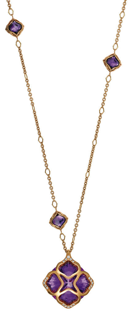 Chopard Imperiale Amethysts Long Necklace 819570-5001