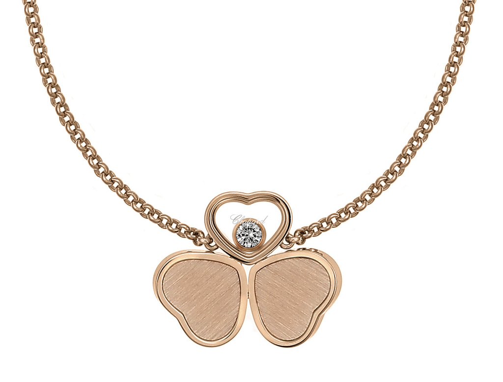 Chopard Happy Hearts Diamond Necklace 81A083-5711