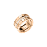 Chopard Ice Cube Two Row Diamond Ring 827004-5044