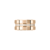 Chopard Ice Cube Two Row Diamond Ring 827004-5044