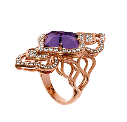 Chopard Imperiale Amethyst Statement Ring 829723-5012