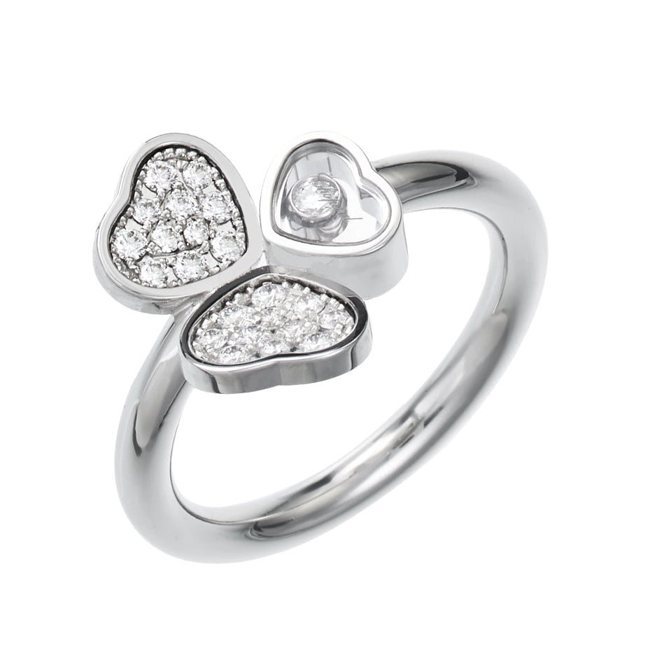 Chopard Happy Hearts Wings Diamond Ring 82A083-1910