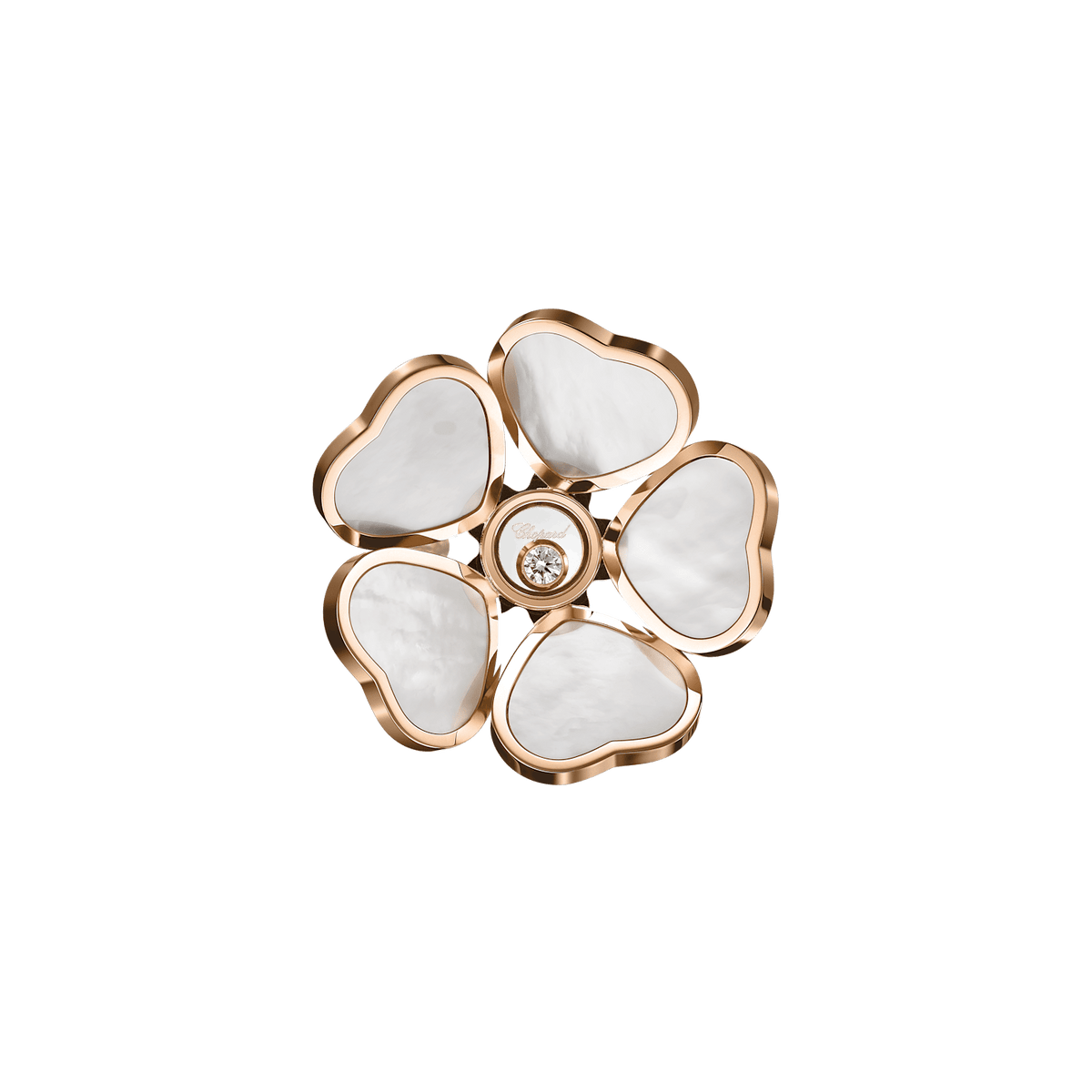 Chopard Happy Hearts Diamond Flower Ring 82A085-5309