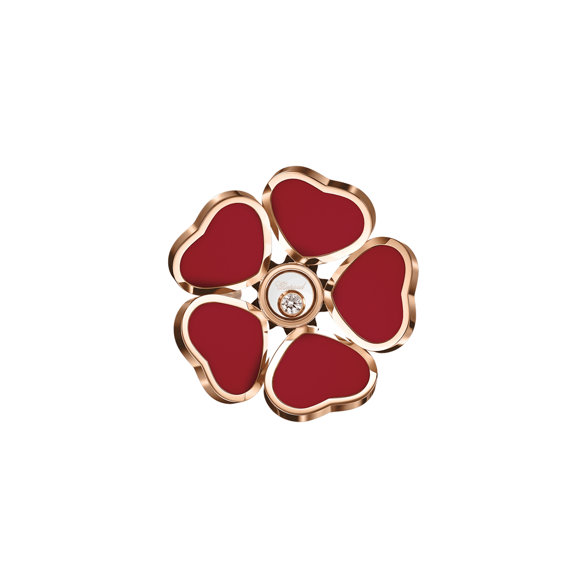 Chopard Happy Hearts Flower Diamond Ring 82A085-5810