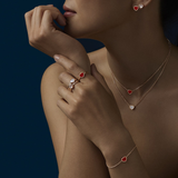 Chopard Happy Hearts Carnelian Ring 82A086-5809
