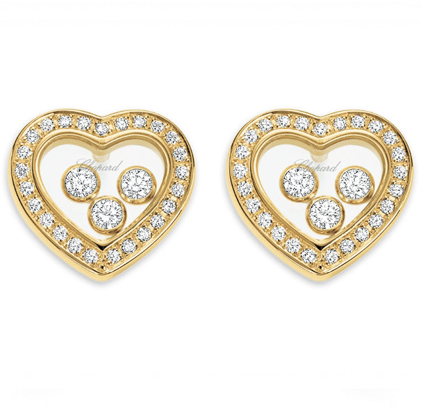 Chopard Happy Diamonds Heart Stud Earring 834502-0001