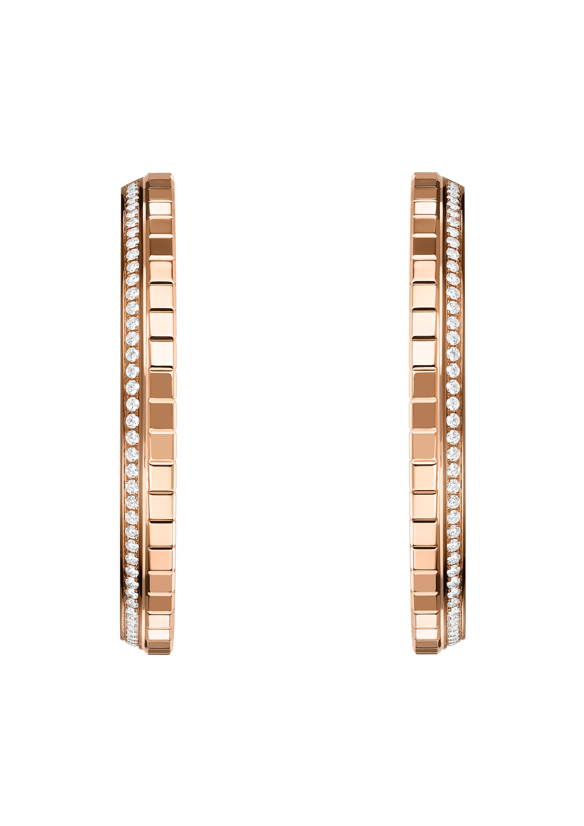 Chopard Ice Cube Diamond Hoop Earring 837008-5002