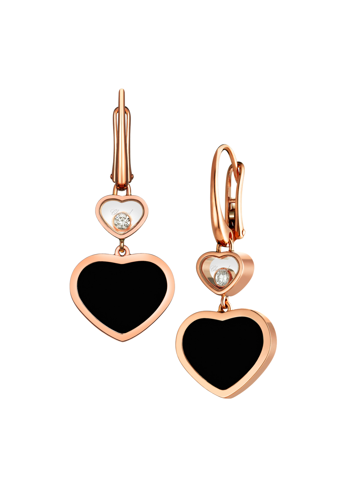 Chopard Happy Hearts Diamond Drop Earring 837482-5210