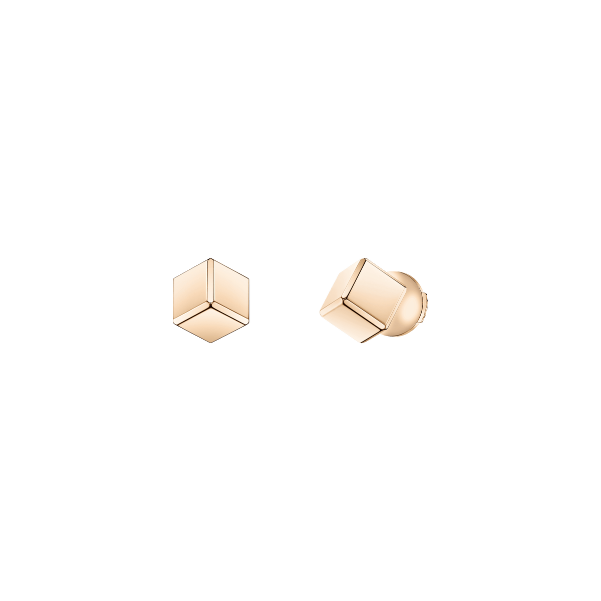 Chopard Ice Cube Stud Earring Diamonds