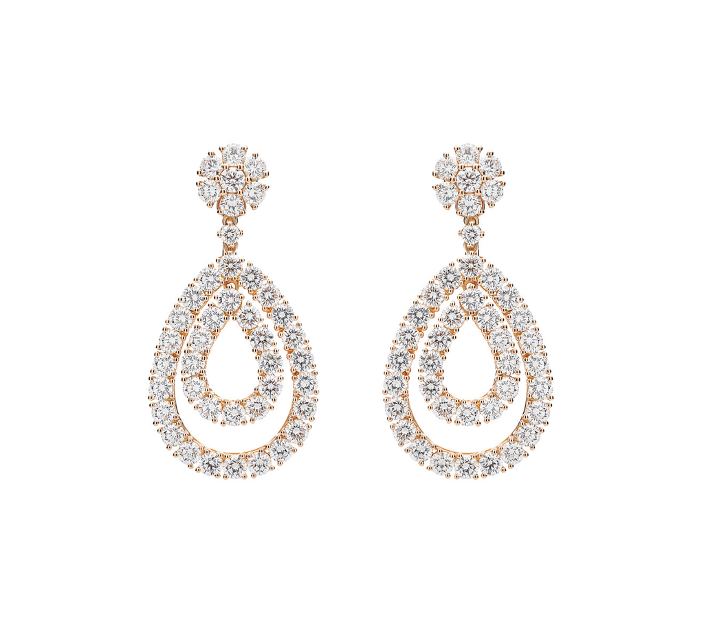 Chopard L'Heure du Diamant Diamond Statement Drop Earring 849066-5001