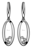 Chopard Happy Diamonds Oval Drop Earring 849092-1001