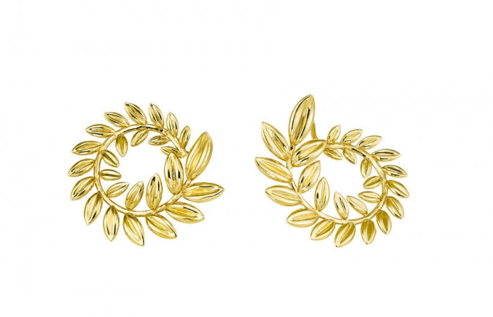 Chopard Palme Verte Statement Stud Earring 849773-0001