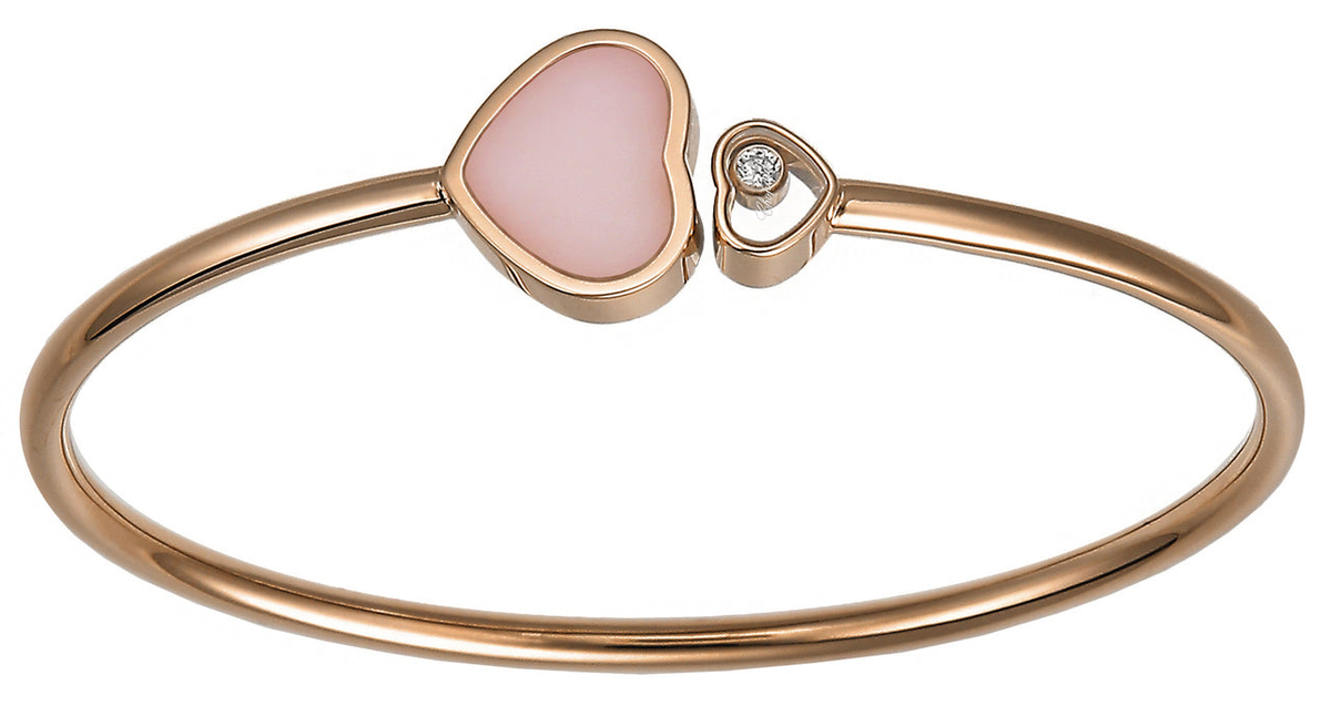 Chopard Happy Hearts Diamond Bangle Bracelet 857482-5623