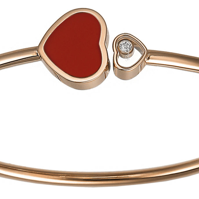 Chopard Happy Hearts Diamond Bangle Bracelet 857482-5823