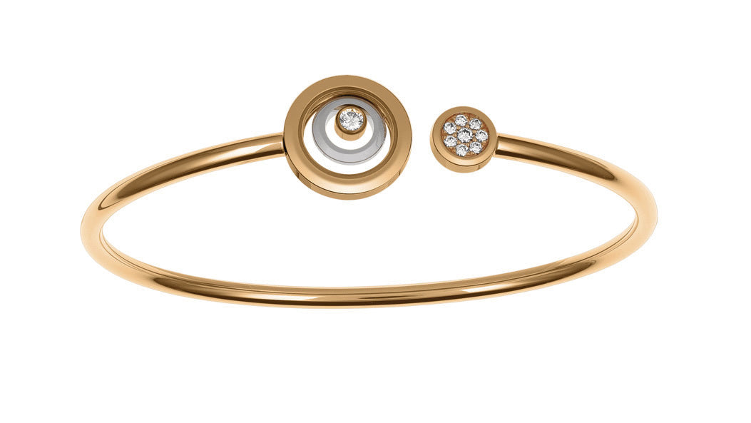 Chopard Happy Spirit Diamond Bangle Bracelet 858230-9001