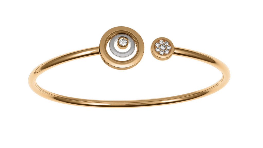 Chopard Happy Spirit Diamond Bangle Bracelet 858230-9001