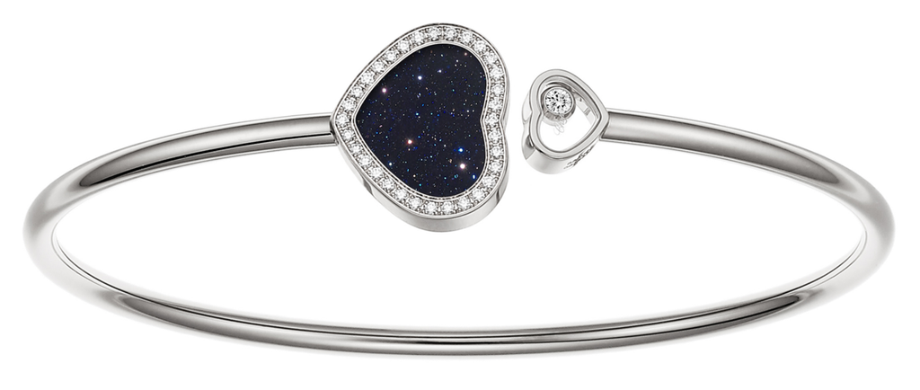 Chopard Happy Hearts Diamonds Bangle Bracelet 85A074-1513