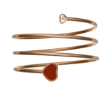 Chopard Happy Hearts Diamond Twist Bangle Bracelet 85A082-5701