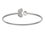 Chopard Happy Hearts Diamonds Bangle Bracelet 85A083-1901