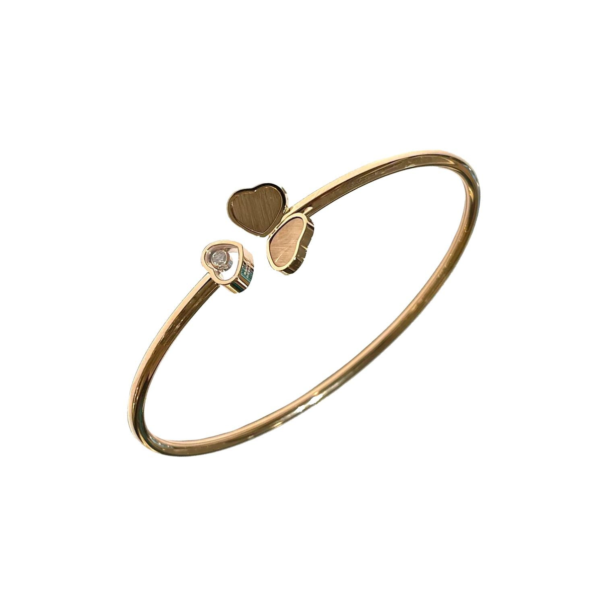 Chopard Happy Hearts Diamond Bangle Bracelet 85A083-5701