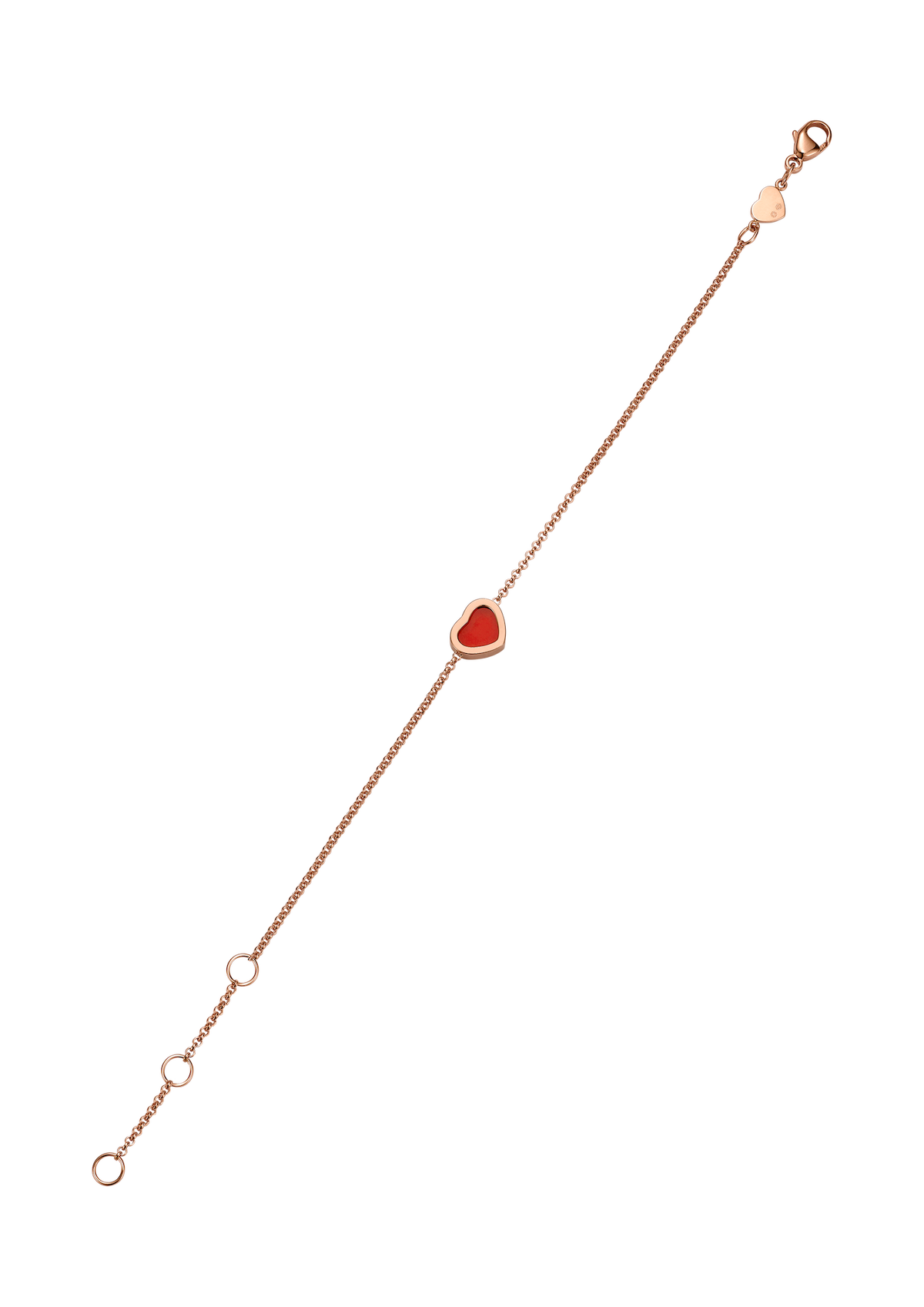 Chopard Happy Hearts Carnelian Bracelet 85A086-5081