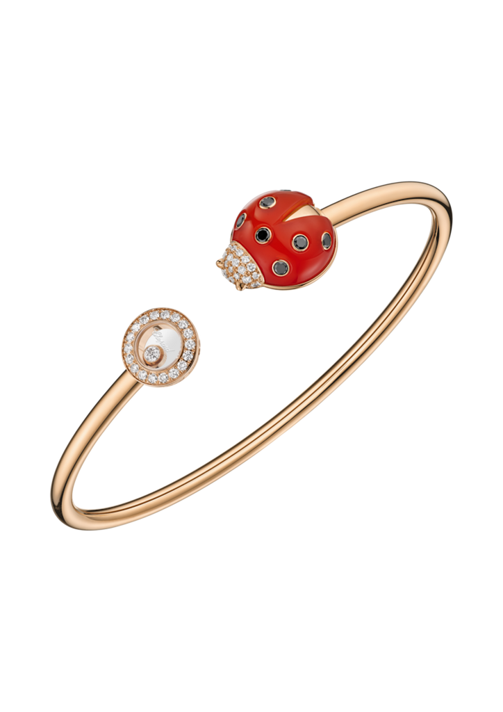 Chopard Happy Diamonds Ladybird Bangle Bracelet 85A686-5201