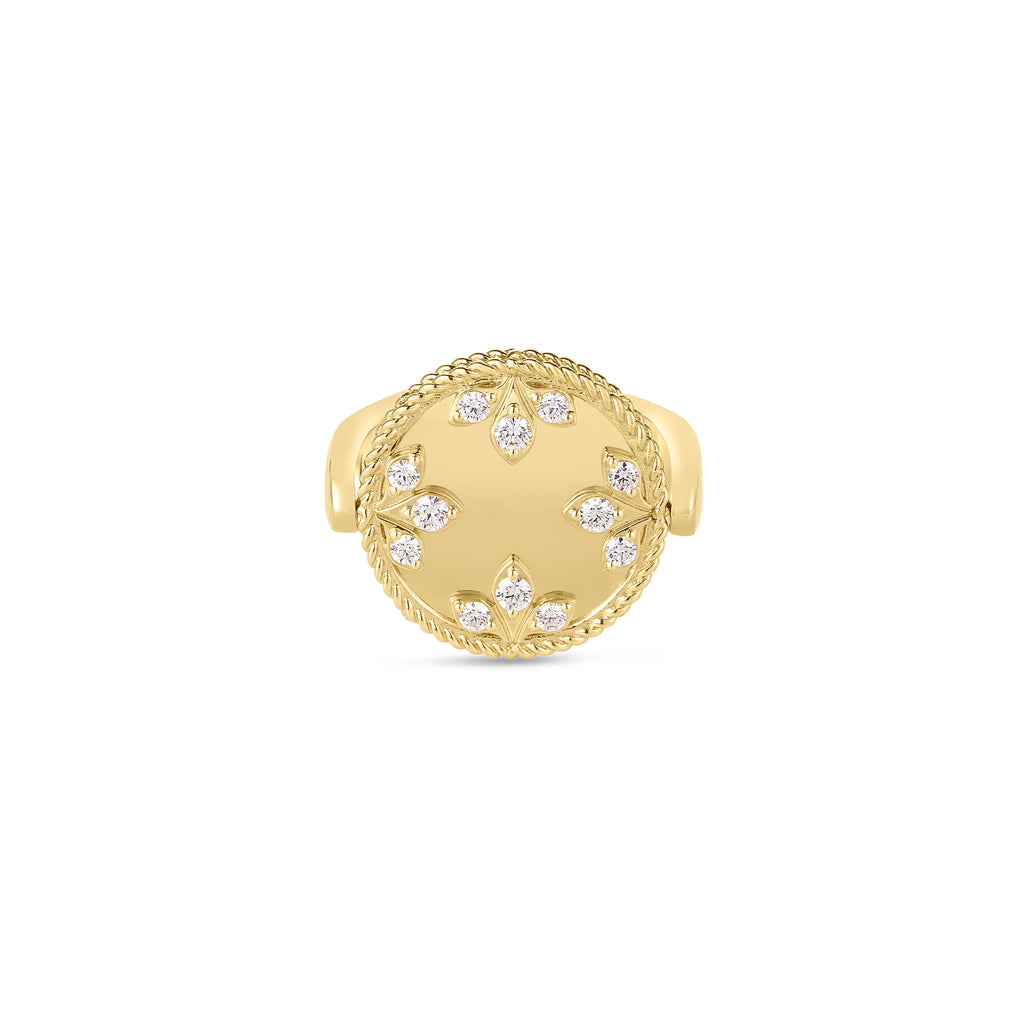 Roberto Coin Venetian Princess Reversible Diamond Ring 8883445AY70XM