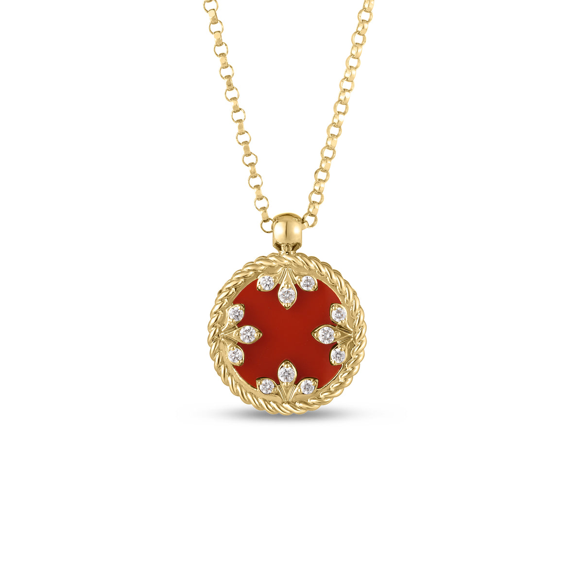 Roberto Coin Venetian Princess Agate Necklace 8883531AY17XR
