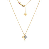 Roberto Coin Love in Verona Diamond Flower Necklace 8883696AJ17X